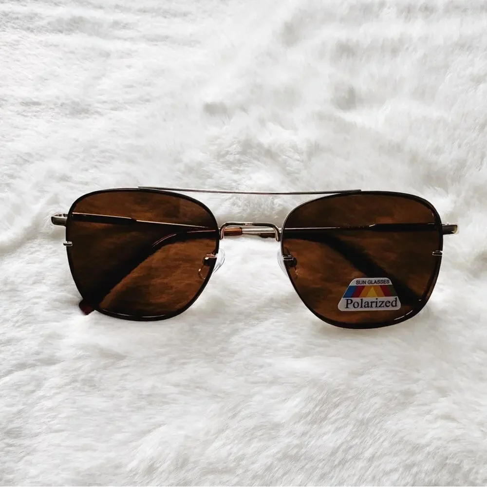 Leo Brown Polarized Sunglasses